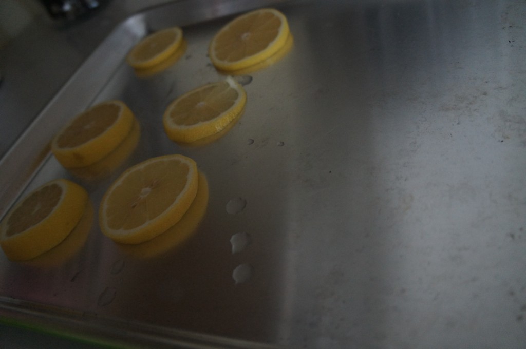 Baking lemons