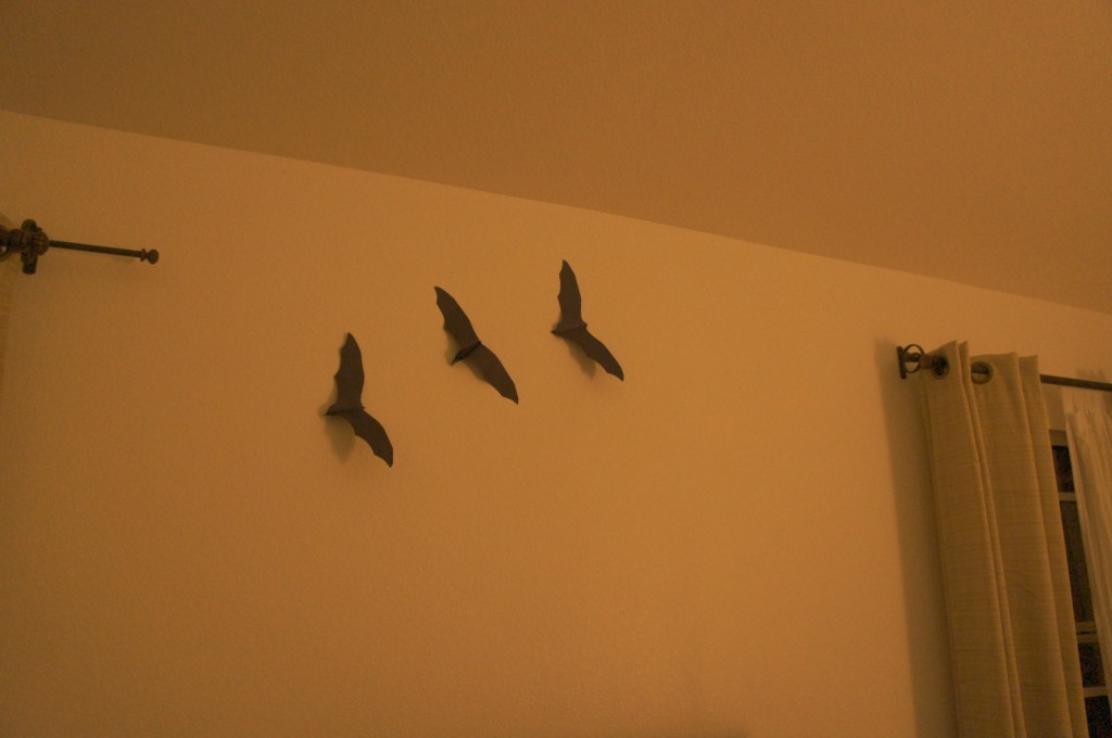 Three bats